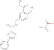 Methyl (S)-2-methoxy-5-(((1-(4-phenyl-1H-imidazol-2-yl)ethyl)amino)methyl)benzoate oxalate
