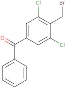 4-(Bromomethyl)-3,5-dichlorobenzophenone