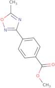 4-(5-Methyl-[1,2,4]oxadiazol-3-yl)-benzoic acid methyl ester