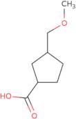 rac-(1R,3S)-3-(Methoxymethyl)cyclopentane-1-carboxylic acid