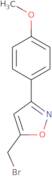 5-(Bromomethyl)-3-(4-methoxyphenyl)-1,2-oxazole