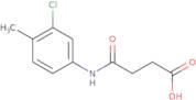 4-(3-Chloro-4-methylanilino)-4-oxobutanoic acid