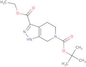 6-tert-Butyl 3-ethyl 4,5-dihydro-1H-pyrazolo[3,4-c]pyridine-3,6(7H)-dicarboxylate