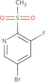 5-Bromo-3-fluoro-2-(methylsulfonyl)pyridine