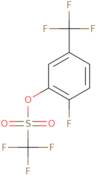 2-Fluoro-5-(trifluoromethyl)phenyl trifluoromethanesulfonate