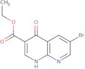 Ethyl 6-bromo-4-oxo-1,4-dihydro-1,8-naphthyridine-3-carboxylate