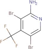 3,5-Dibromo-4-(trifluoromethyl)pyridin-2-amine