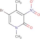 5-Bromo-1,4-dimethyl-3-nitropyridin-2(1H)-one