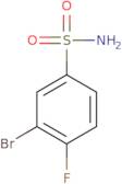 3-Bromo-4-fluorobenzenesulfonamide