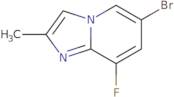 6-Bromo-8-fluoro-2-methylimidazo[1,2-a]pyridine