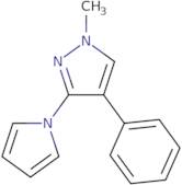 1-Methyl-4-phenyl-3-(1H-pyrrol-1-yl)-1H-pyrazole