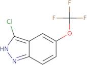 3-Chloro-5-(trifluoromethoxy)-1H-indazole