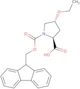 (2S,4R)-4-Ethoxy-1-{[(9H-fluoren-9-yl)methoxy]carbonyl}pyrrolidine-2-carboxylic acid