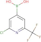 6-Trifluoromethyl-2-chloropyridine-4-boronic acid