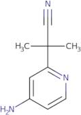 2-(4-Aminopyridin-2-yl)-2-methylpropanenitrile