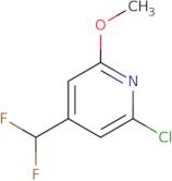 2-Chloro-4-(difluoromethyl)-6-methoxypyridine