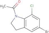 1-(5-Bromo-7-chloroindolin-1-yl)ethanone