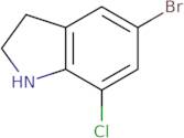 5-Bromo-7-chloro-2,3-dihydro-1H-indole