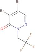 4,5-Dibromo-2-(2,2,2-trifluoroethyl)-2,3-dihydropyridazin-3-one