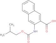 3-{[(2-Methylpropoxy)carbonyl]amino}naphthalene-2-carboxylic acid