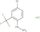[4-Bromo-2-(trifluoromethyl)phenyl]hydrazine hydrochloride
