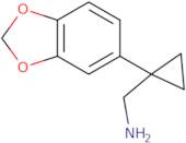 [1-(1,3-Dioxaindan-5-yl)cyclopropyl]methanamine
