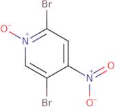 2,5-Dibromo-4-nitropyridin-1-ium-1-olate