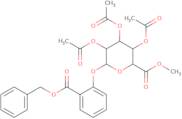 Methyl 1-((2-benzyloxycarbonxyl)phenyl)-2,3,4-tri-o-acetyl-β-D-glucopyranuronate