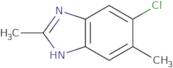 6-Chloro-2,5-dimethylbenzoimidazole