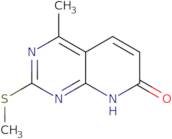 4-methyl-2-(methylsulfanyl)-7H,8H-pyrido[2,3-d]pyrimidin-7-one