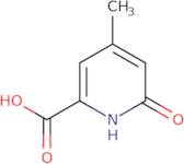 6-Hydroxy-4-methylpyridine-2-carboxylic acid