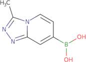 {3-Methyl-[1,2,4]triazolo[4,3-a]pyridin-7-yl}boronic acid