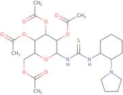 N-[(1S,2S)-2-(1-Pyrrolidinyl)cyclohexyl]-N′-(2,3,4,6-tetra-O-acetyl-β-D-glucopyranosyl)thiourea