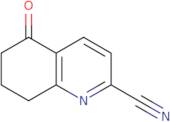 5-Oxo-5,6,7,8-tetrahydroquinoline-2-carbonitrile