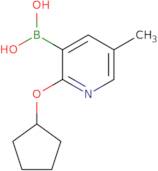 2-(Cyclopentyloxy)-5-methylpyridine-3-boronic acid