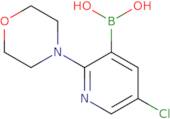 5-Chloro-2-(morpholino)pyridine-3-boronic acid