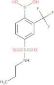 4-(N-Propylsulfamoyl)-2-trifluoromethylphenylboronic acid