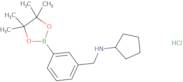 3-(N-Cyclopentylaminomethyl)phenylboronic acid, pinacol ester, HCl