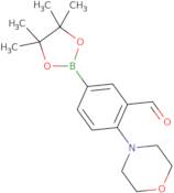 3-Formyl-4-morpholinophenylboronic acid, pinacol ester