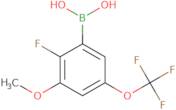 2-Fluoro-3-methoxy-5-(trifluoromethoxy)phenylboronic acid