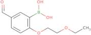 2-(2-Ethoxyethoxy)-5-formylphenylboronic acid