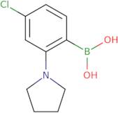 4-Chloro-2-(pyrrolidin-1-yl)phenylboronic acid