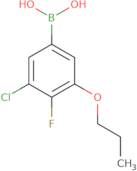 3-Chloro-4-fluoro-5-propoxyphenylboronic acid