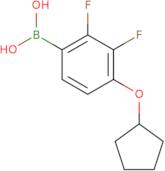 4-(Cyclopentyloxy)-2,3-difluorophenylboronic acid