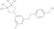 2-Chloro-6-(4-methoxybenzyloxy)pyridine-4-boronic acid, pinacol ester