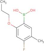 4-Fluoro-5-methyl-2-propoxyphenylboronic acid