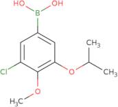 3-Chloro-5-isopropoxy-4-methoxyphenylboronic acid