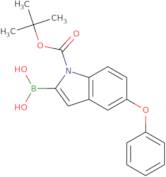 1-(tert-Butoxycarbonyl)-5-phenoxy-1H-indol-2-yl-2-boronic acid