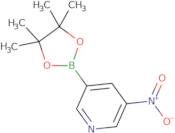 3-Nitro-5-(4,4,5,5-tetramethyl-1,3,2-dioxaborolan-2-yl)pyridine