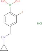 4-(Cyclopropylamino)methyl-2-fluorophenylboronic acid hydrochloride